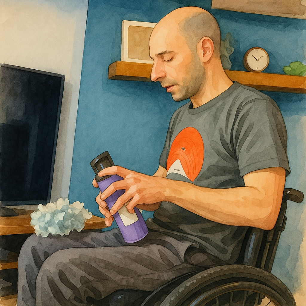 EasySpray – ausilio per l’utilizzo di spray o bottiglie